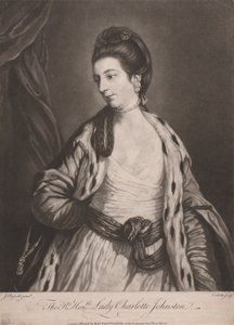 The Right Honorable Lady Charlotte Johnston by Richard Purcell