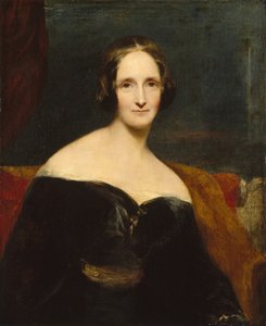 Portrait of Mary Shelley, British Writer