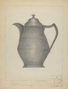 Pewter Pitcher by Richard Schoene