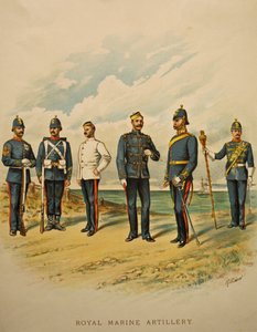 Royal Marine Artillery, 1897