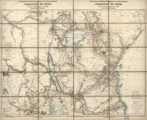 The German and British Protectorates and Spheres of Interest in Equatorial East Africa: According to the Agreements of June 1890 by Richard; Sprigade Kiepert