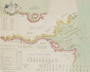 Chart of the River Thames and Estuary