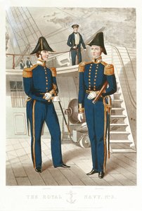 The Royal Navy. No 3. Doctor. Boatswain. Master by Richard Ubsdell