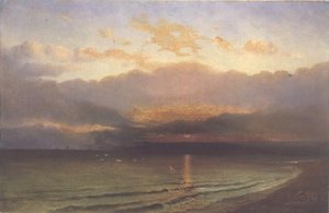 Sunset on the Yorkshire Coast