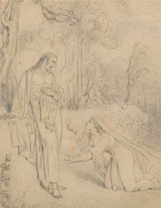 Christ Appears to Mary Magdalene (John 20:13-14) by Richard Westall