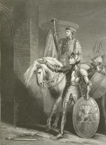 King Henry V, before Harfleur by Richard Westall