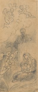 The Birth of Christ (Luke 2:15) by Richard Westall