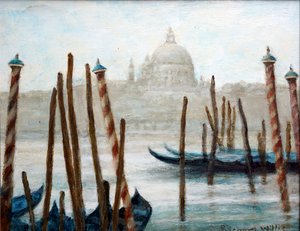 Gondolas at Rest by Richard Willis