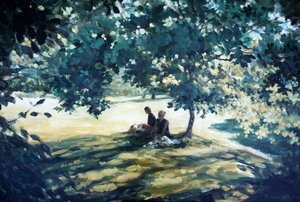Tea in the Garden by Richard Willis