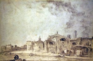 The Baths of Diocletian, Rome