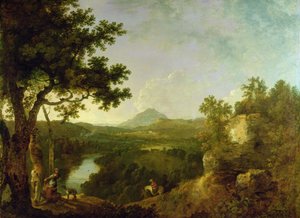 View Near Wynnstay, the Seat of Sir Watkin Williams-Wynn