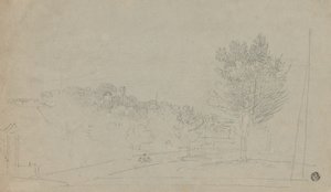 View of Wilson House and Gardens by Richard Wilson