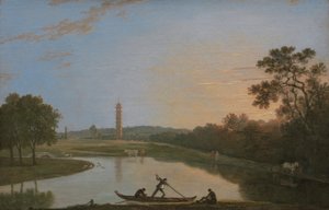 Kew Gardens: The Pagoda and Bridge
