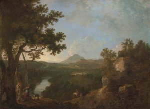 View near Wynnstay, the Seat of Sir Watkin Williams-Wynn, Fourth Bt.