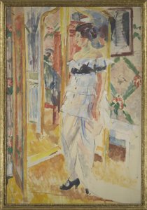 Portrait of Mrs. Giroux by Rik Wouters