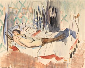 Woman Resting