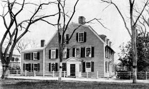 The House of Oliver Wendell Holmes at Cambridge, Mass., U.S.A by Rischgitz Collection