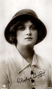 Gladys Cooper, English actress, early 20th century by Rita Martin