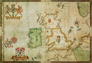 The Route Track of the Spanish Armada Through the English Channel, into the North Sea, Around Northern Scotland and into the Atlantic Ocean to Return to Spain