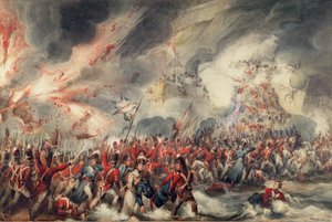 Battle of Cape St Vincent, c.1800 by Robert (after) Cleveley