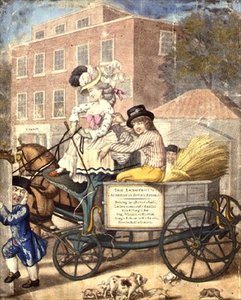 A Lesson Westward or a Morning Visit to Betty Cole, Hammersmith Turnpike c.1782