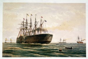 The Great Eastern under way, July 23rd