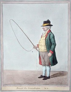 Billy the Gamekeeper, Engraved by James Gillray, Published by Hannah Humphrey by Robert (after) Frankland