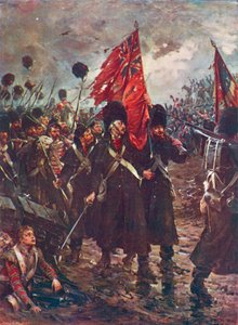 The Guards at Inkerman, November 5th by Robert (after) Gibb