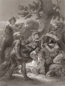 Duke of Monmouth taken after the Battle of Sedgemoor. From The History of England published 1859