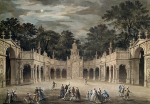 The Illuminations at Buckingham House for King George III