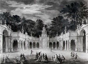 The Illuminations at Buckingham House to celebrate the birthday of George III by Robert Adam
