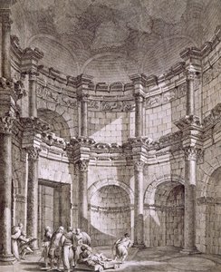 The Temple of Jupiter by Robert Adam