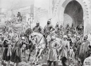 Entry of the Turks into Baghdad by Robert Ambrose Dudley