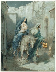 The Flight into Egypt by Robert Ambrose Dudley