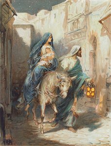 The flight into Egypt by Robert Ambrose Dudley