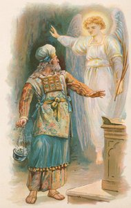 Zacharius and the Angel by Robert Ambrose Dudley