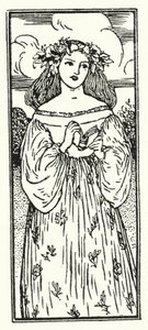 Illustration for Poems by John Keats by Robert Anning Bell