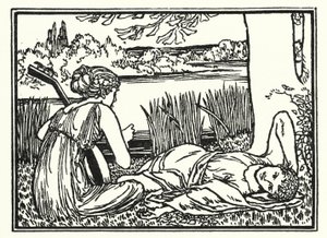 Illustration for Poems by John Keats: Endymion by Robert Anning Bell