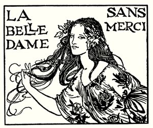 Illustration for Poems by John Keats: La Belle Dame Sans Merci