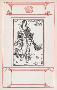 Illustration for Poems by John Keats: La Belle Dame Sans Merci