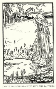 Illustration for Poems by John Keats: Lamia by Robert Anning Bell