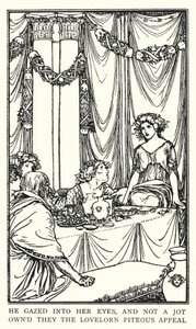 Illustration for Poems by John Keats: Lamia by Robert Anning Bell