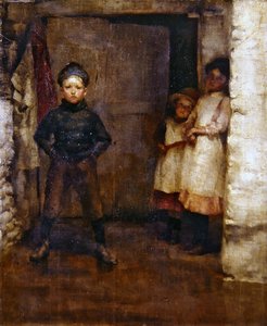 In the Doorway by Robert Anning Bell