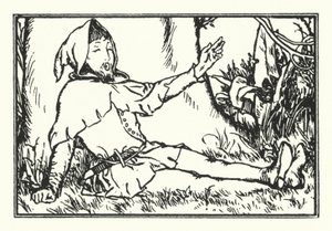 Under the greenwood tree by Robert Anning Bell