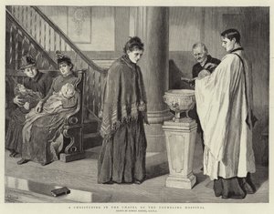 A Christening in the Chapel of the Foundling Hospital