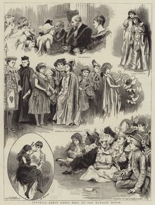 Juvenile Fancy Dress Ball at the Mansion House by Robert Barnes