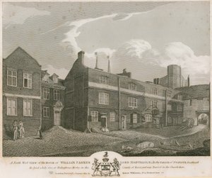 A North West View of the House of William Parker, Lord Monteagle
