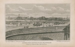 London, from Chatham Place, Blackfriars by Robert Blemell Schnebbelie