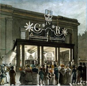 Theatre Royal, Drury Lane by Robert Blemell Schnebbelie