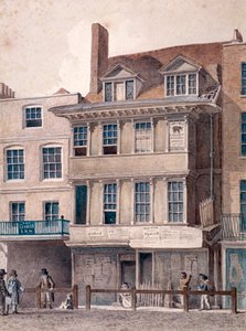 George Inn, West Smithfield, London by Robert Blemmell Schnebbelie